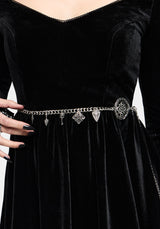Gorthe Drop Charm Chain Belt