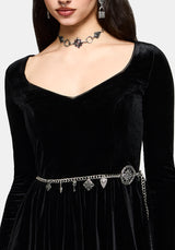 Gorthe Drop Charm Chain Belt