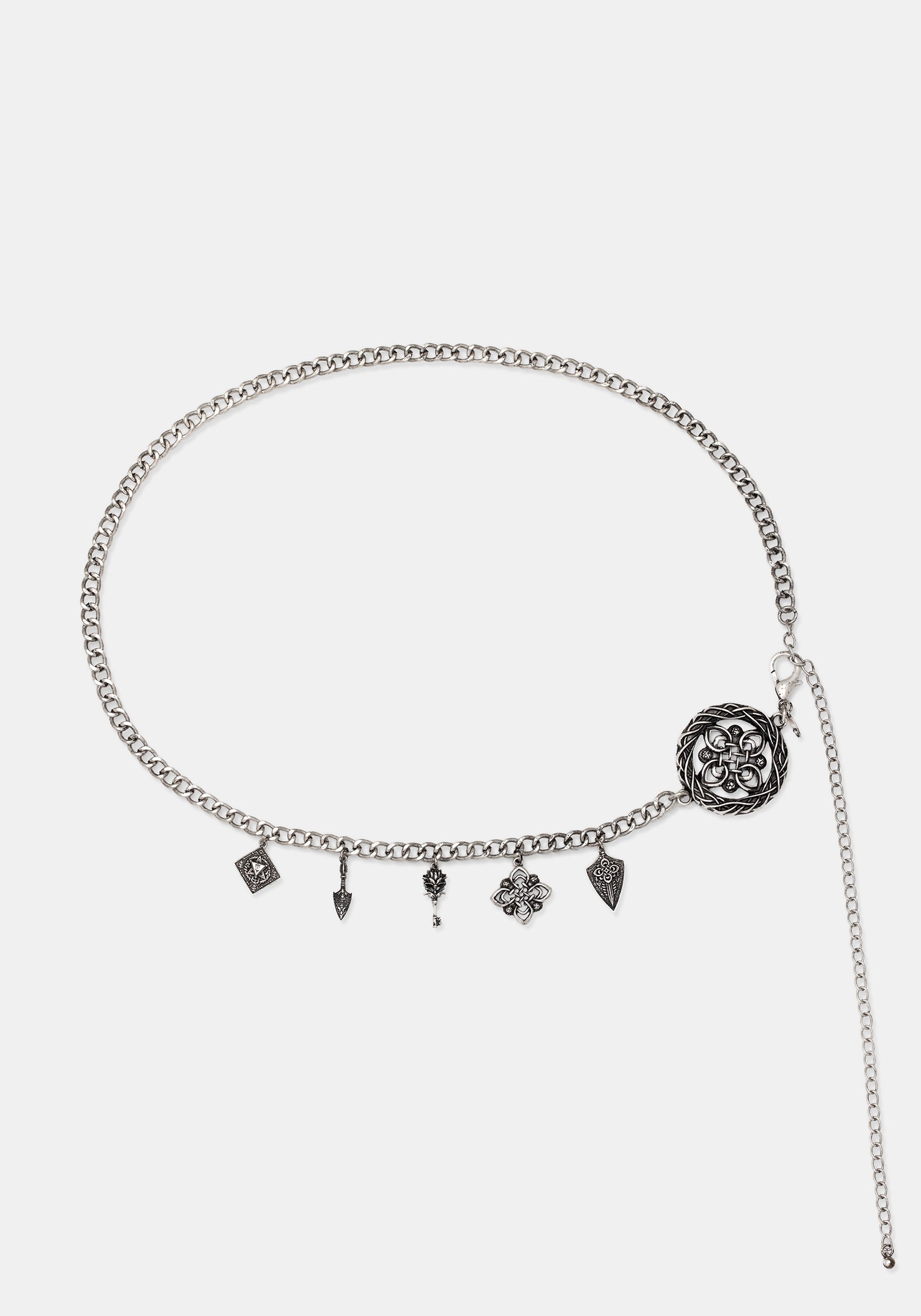 Gorthe Drop Charm Chain Belt