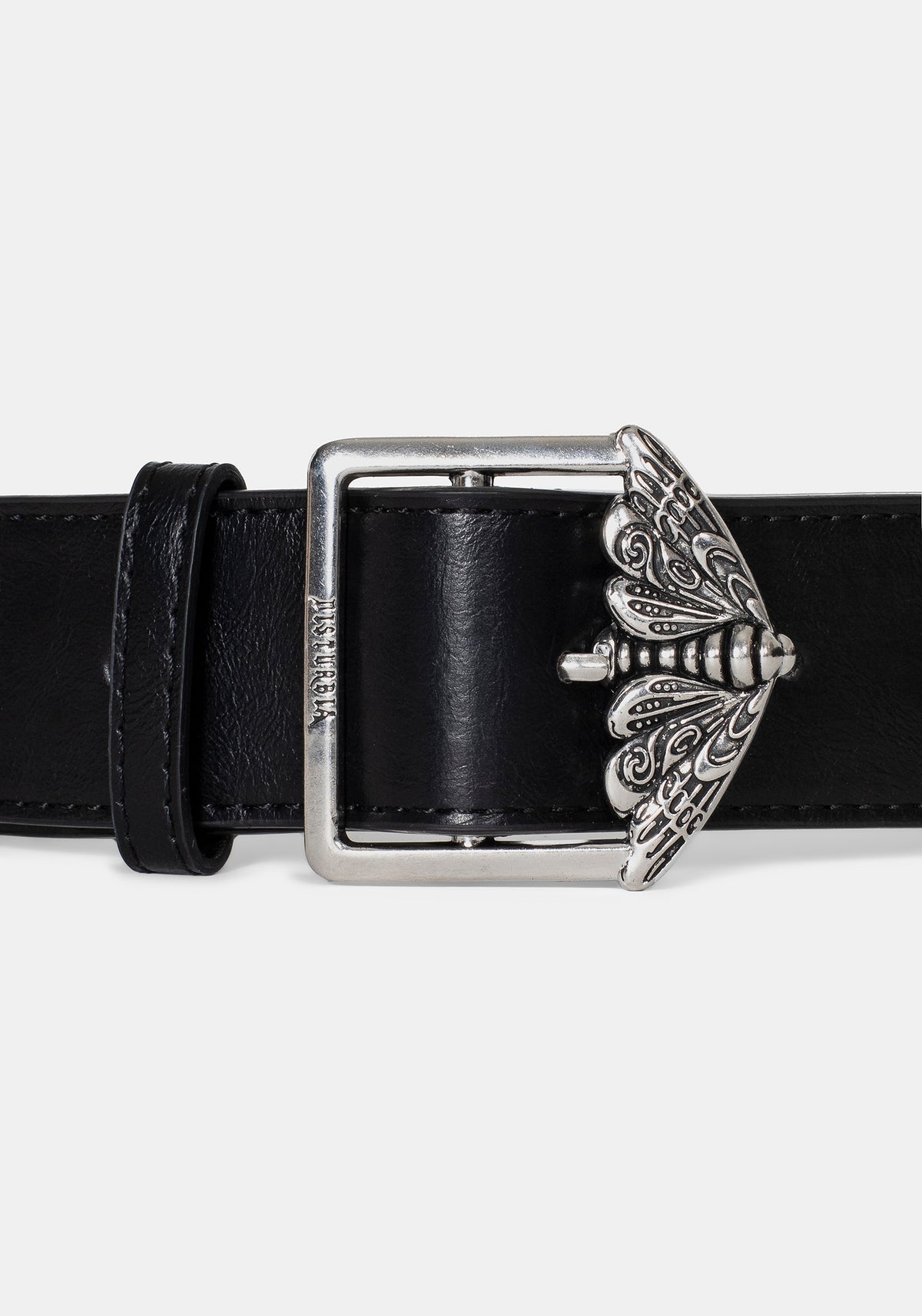 Woman’s Black Leather Belt with soft Silver Buck Never worn. Women main image 4