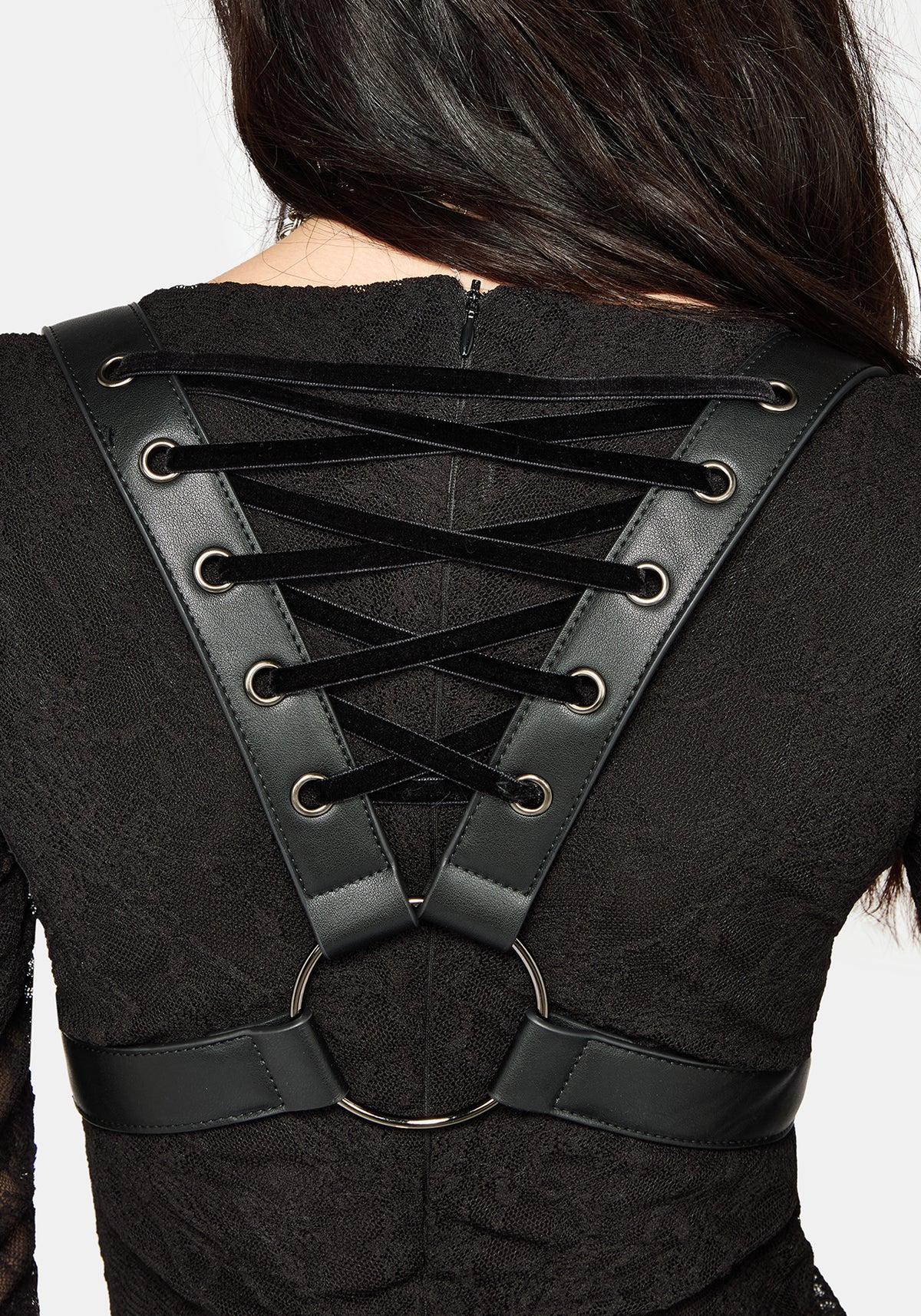 Lucella Corset Tie Back Harness