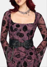 Anneka Eyelet Chain Waist Belt