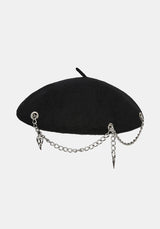 Corvus Charm Chain Beret
