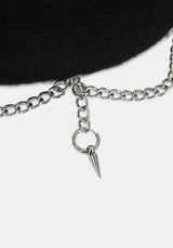 Corvus Charm Chain Beret