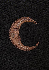 Reina Celestial Embroidered Triangle Scarf
