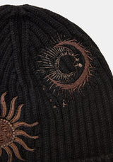 Reina Celestial Embroidered Beanie