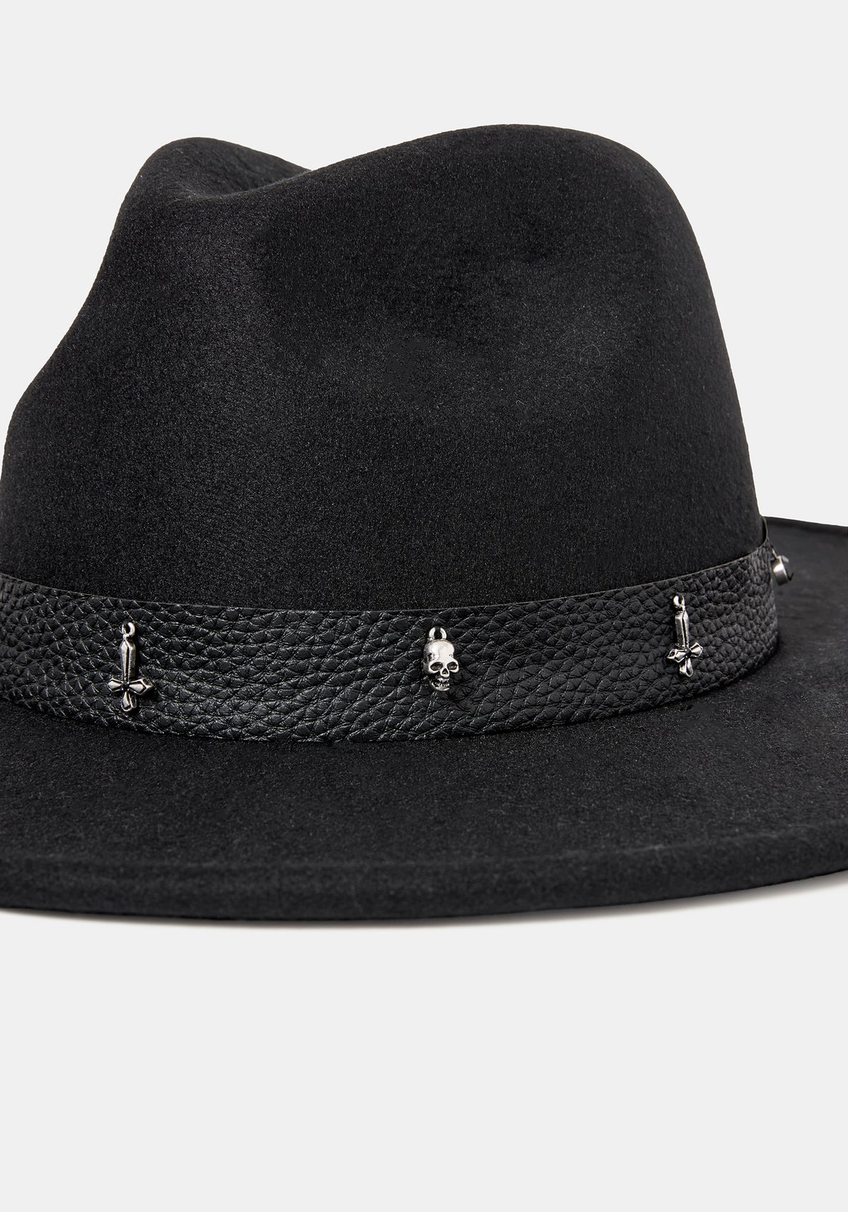 Prudy Charm Ribbon Fedora Hat