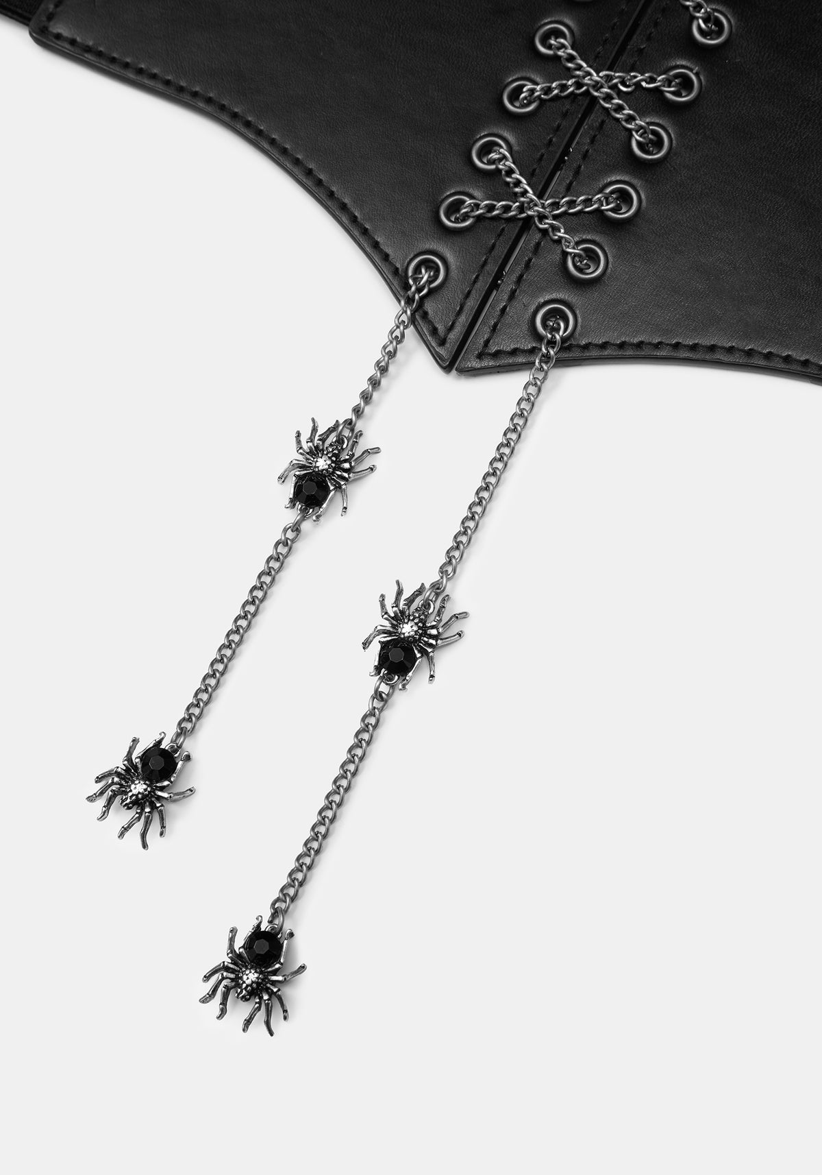 Winspire Spider Chain  Elasticated Corset Belt S/M