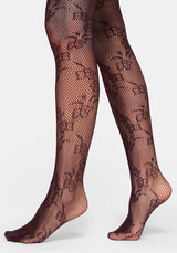 Enigmatic Fishnet Tights