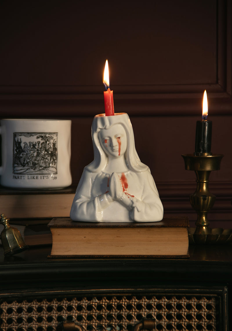 MARY Crying Mary Candle Holder | Disturbia - Shop Women's Gothic