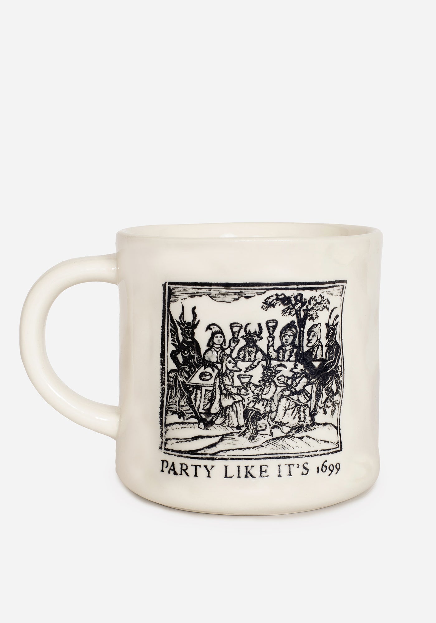 Party Woodcut Mug | Disturbia