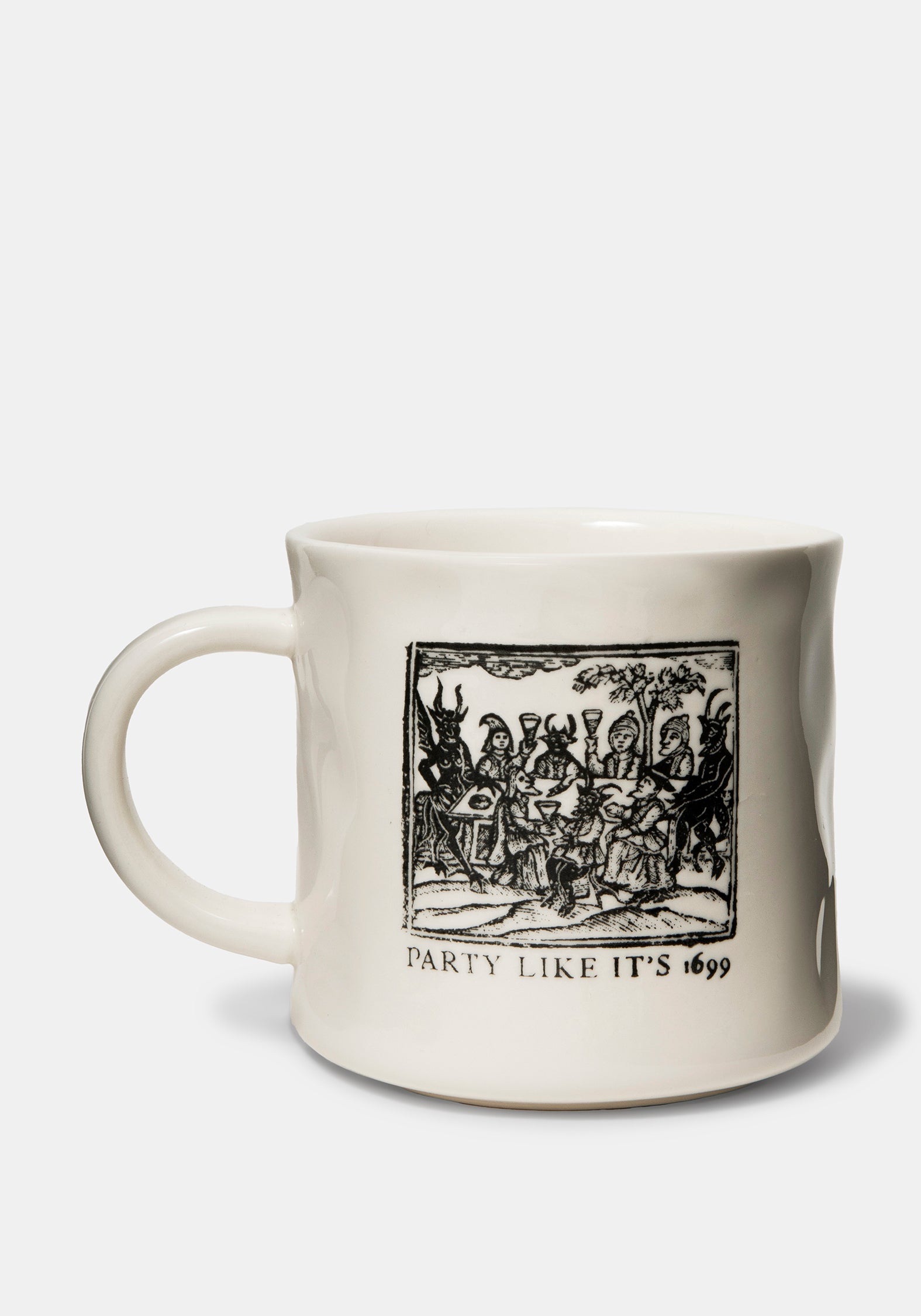 Party Woodcut Mug
