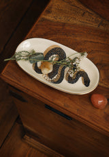 Saraph Snakes Oval Snake Trinket Dish