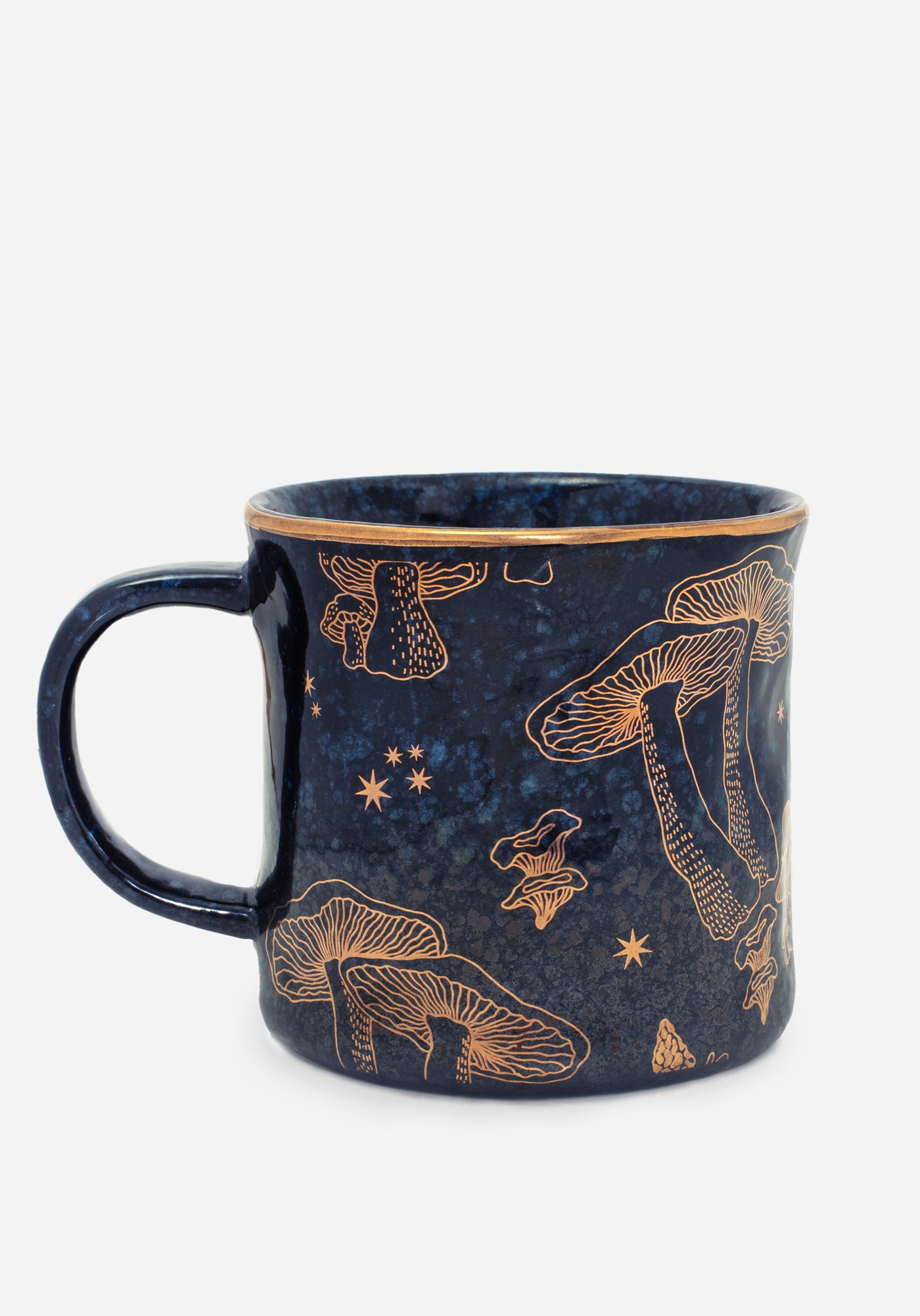 Faefire Foiled Mushroom Print Mug | Disturbia - Shop Women's