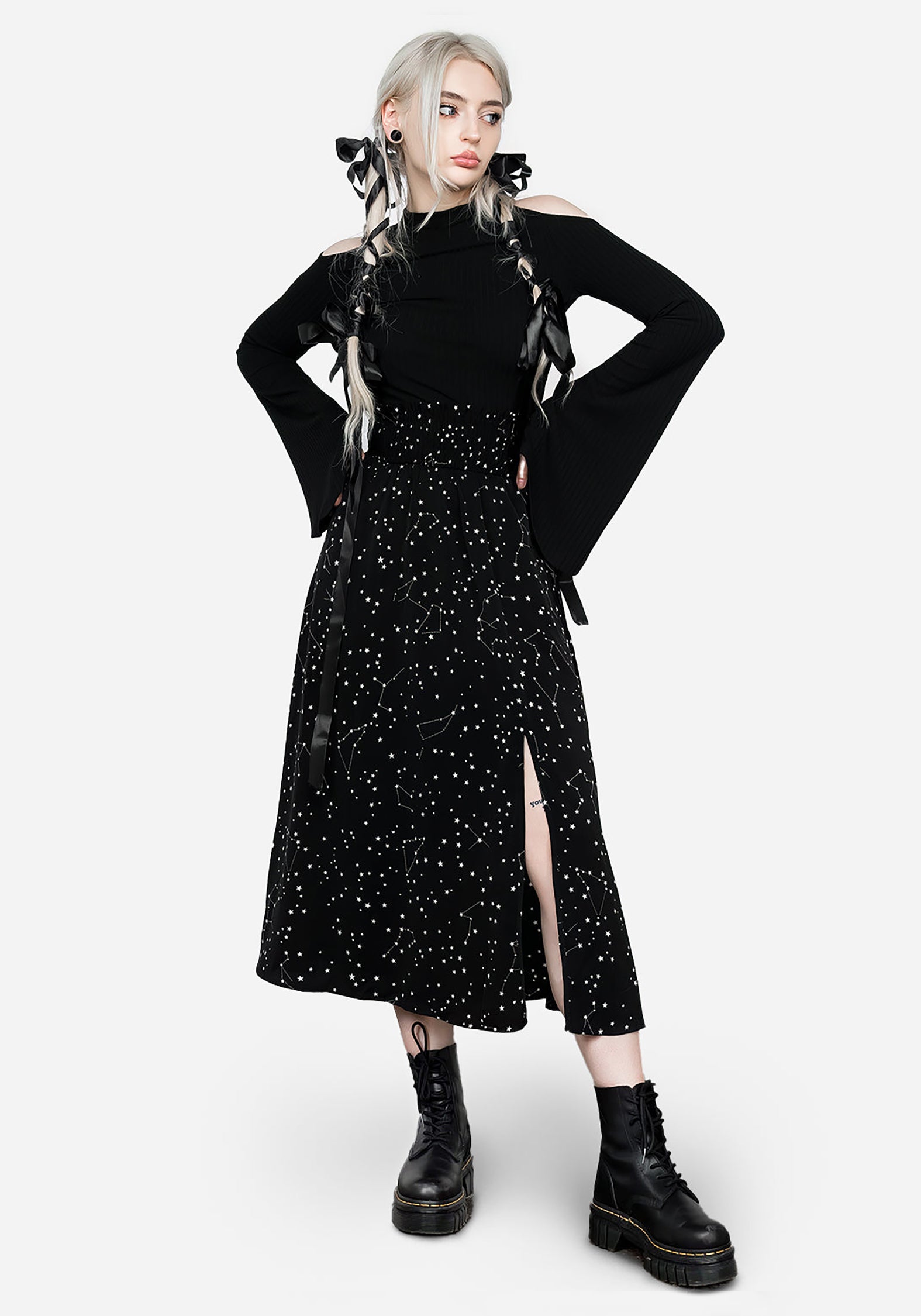 Celestial Midaxi Skirt | Disturbia - Shop Women's Gothic