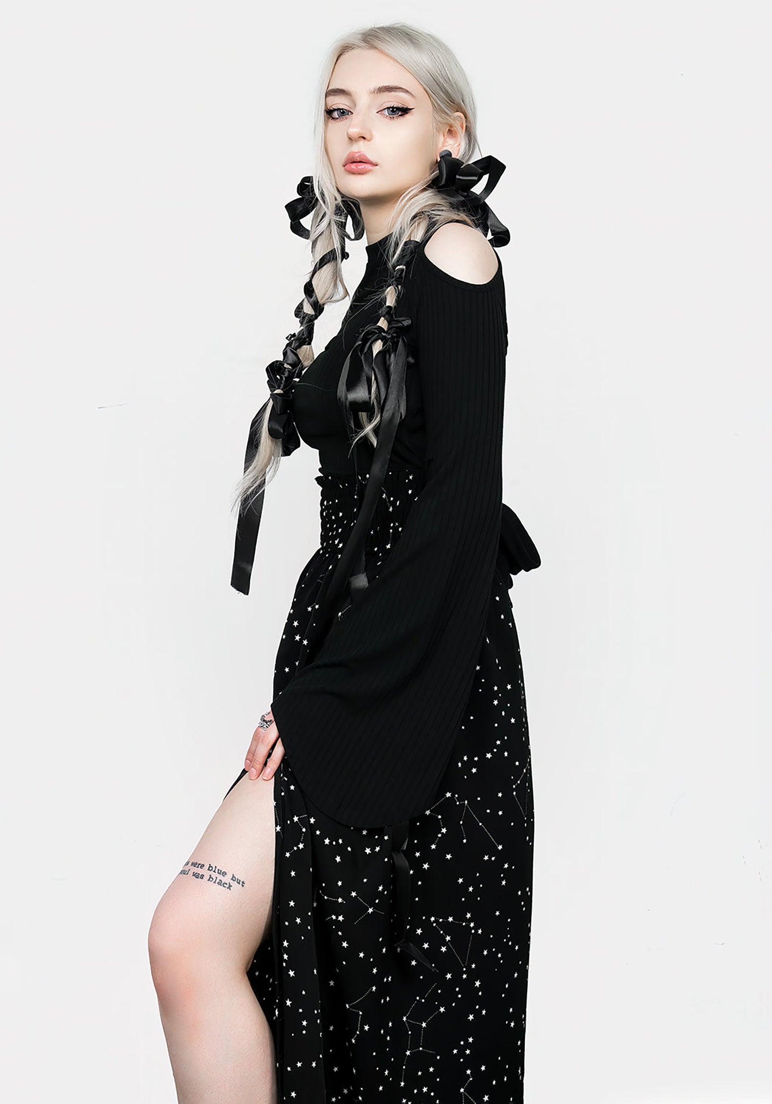 Celestial Midaxi Skirt | Disturbia - Shop Women's Gothic