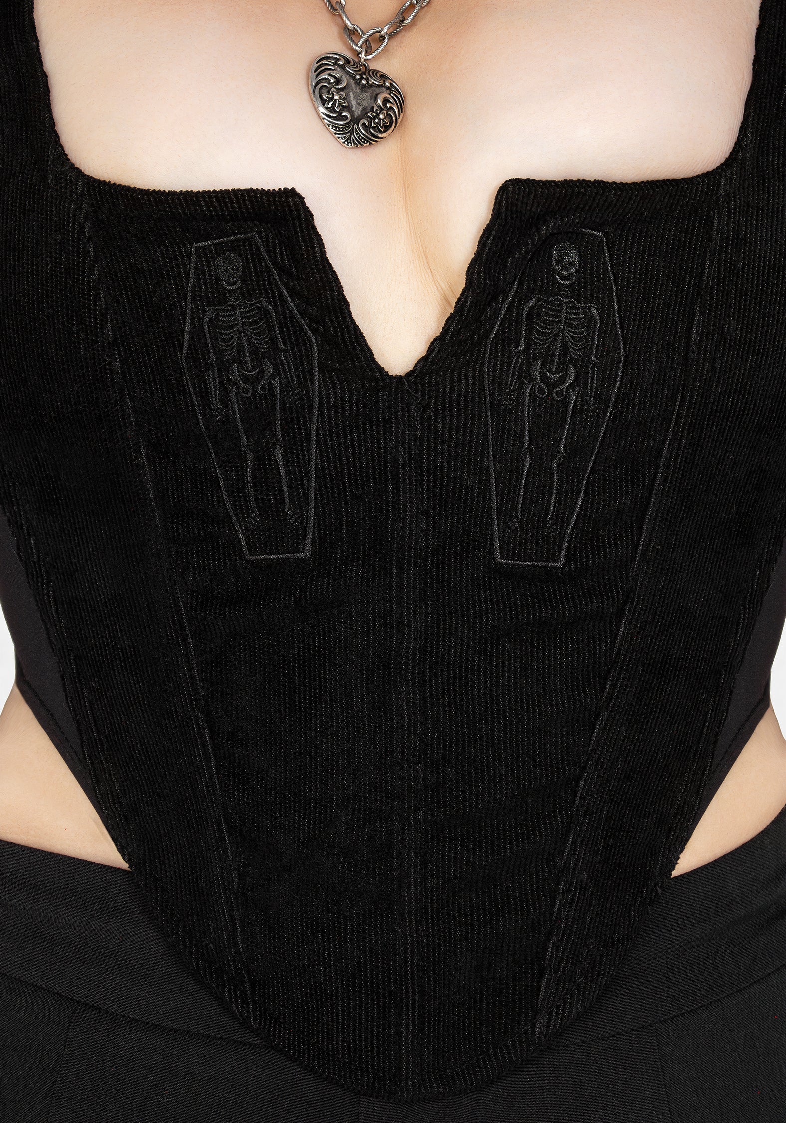 Immortal Split Front Corset | Disturbia - Shop Women's Gothic