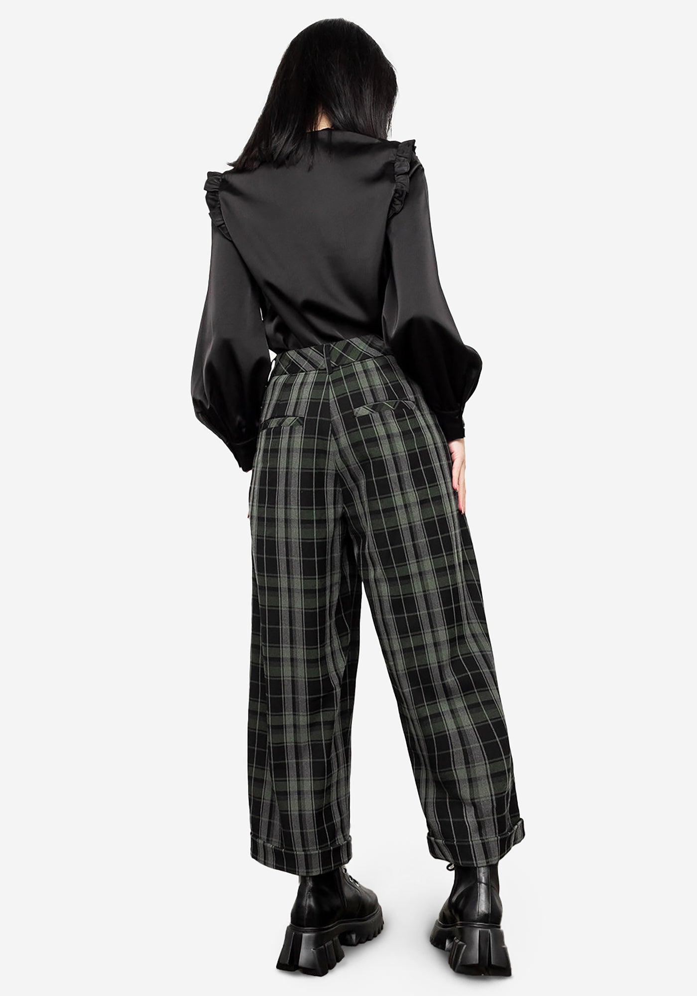 Bittersweet Check Pants | Disturbia - Shop Women's Gothic