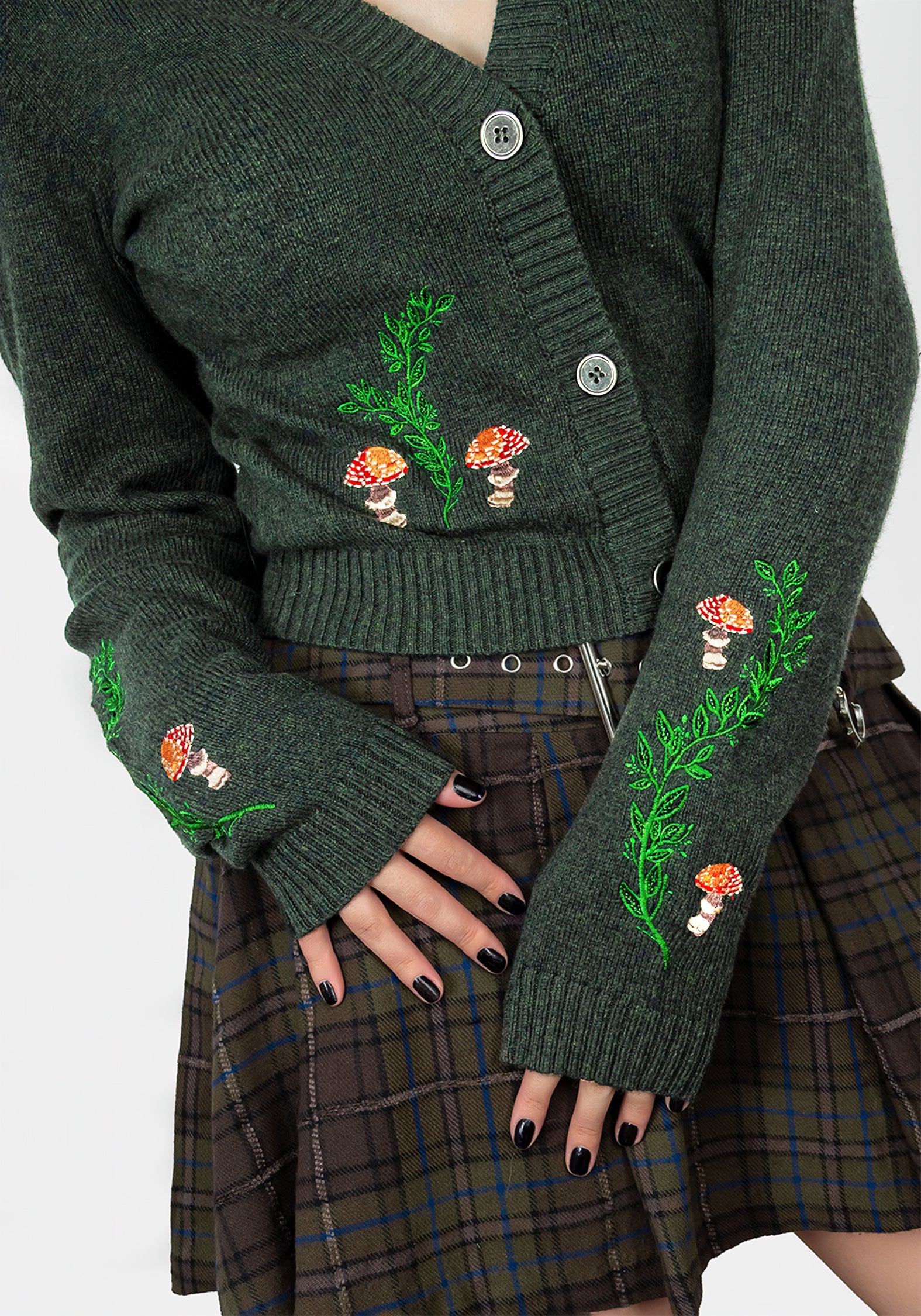 Fable Embroidered Cardigan | Disturbia - Shop Women's Gothic