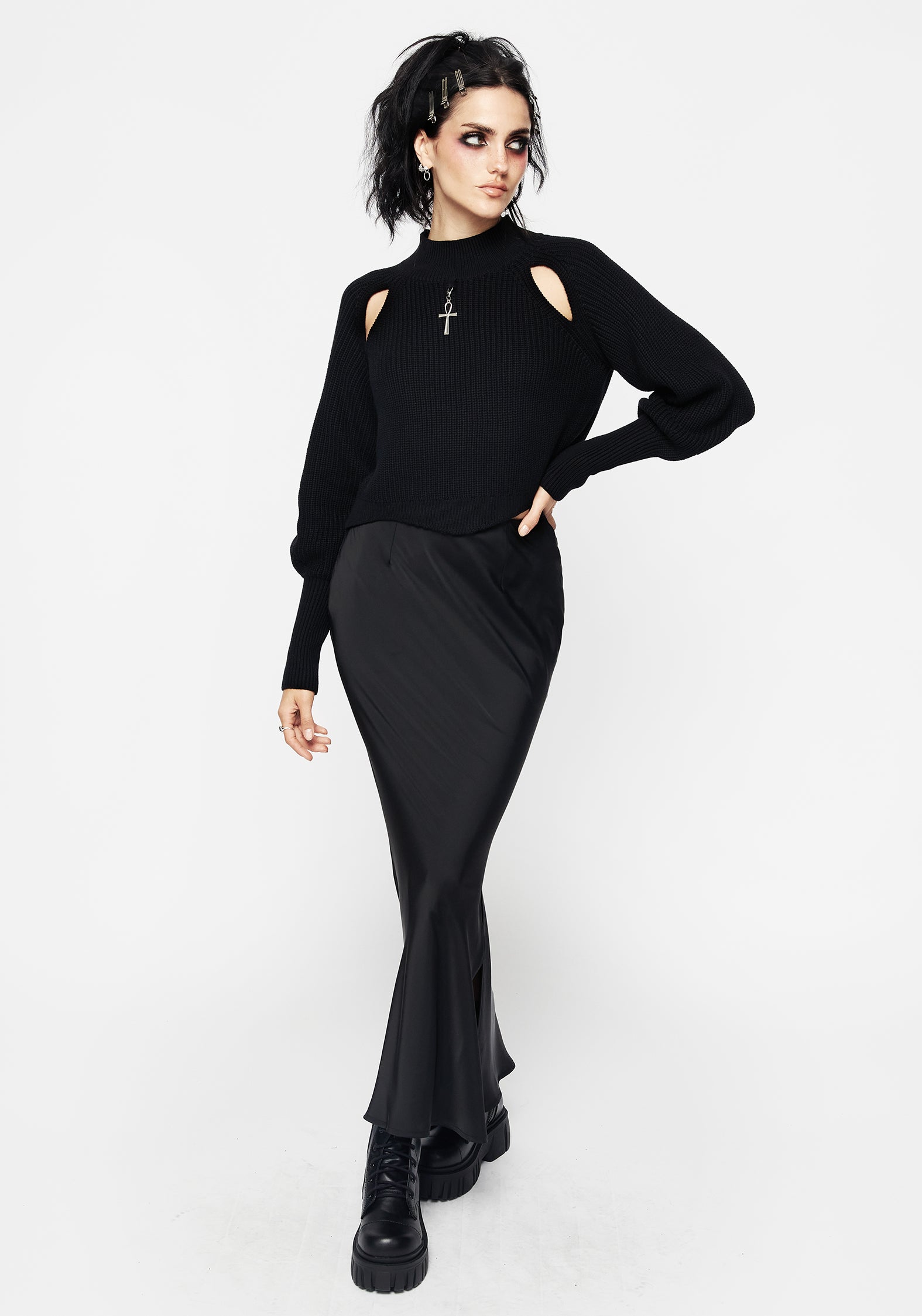 Dea Cut Out Sweater