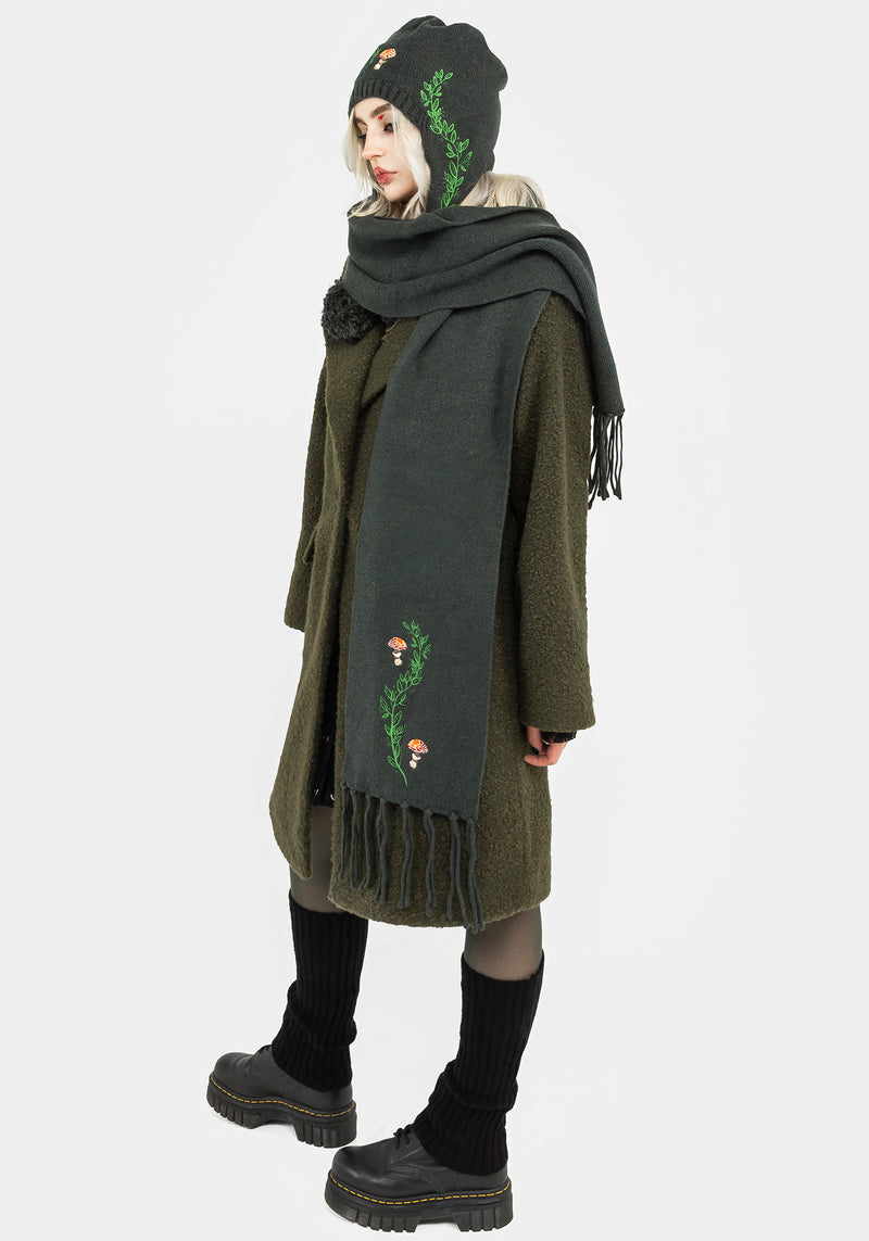 Fable Embroidered Scarf