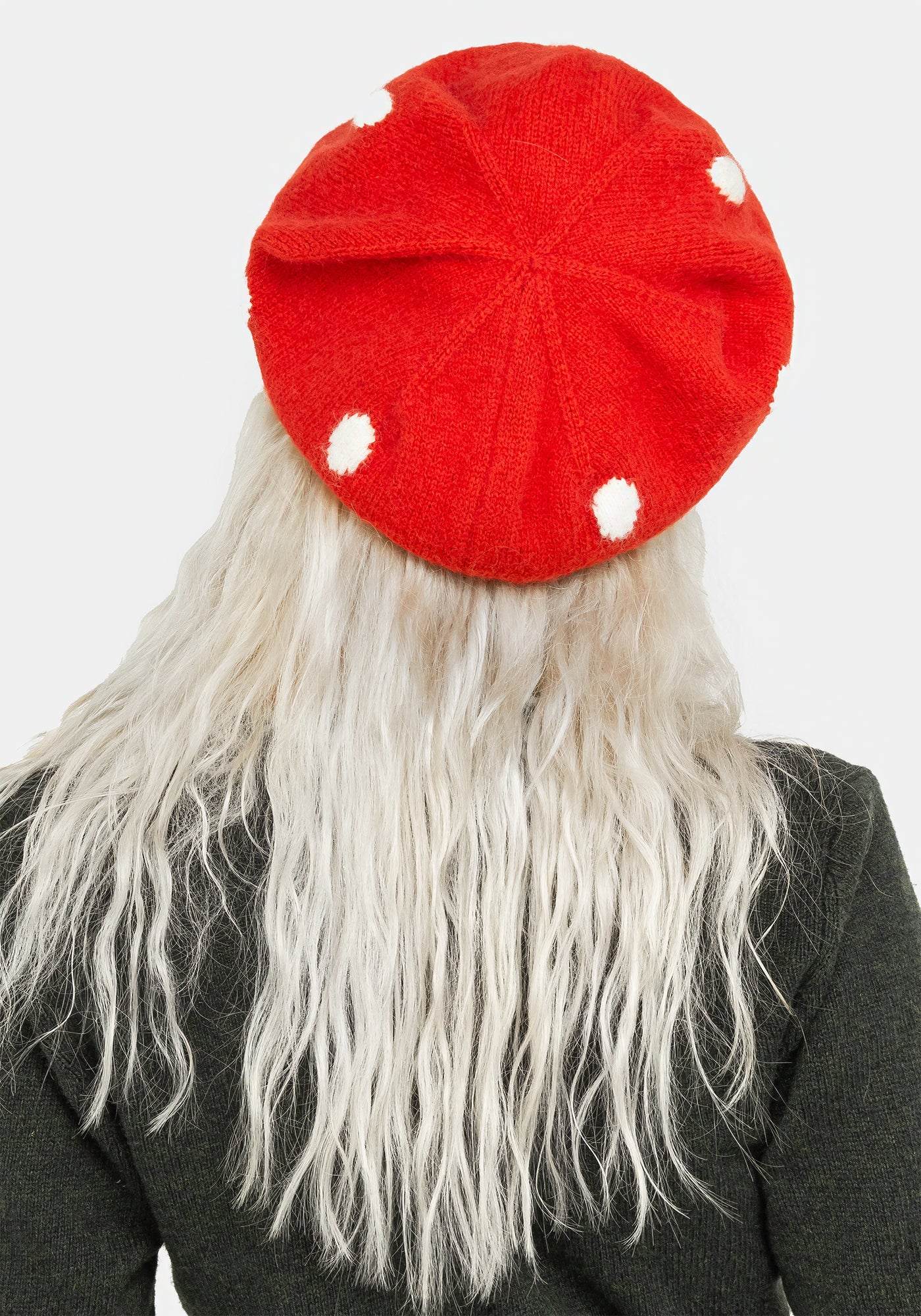 Fly Agaric Mushroom Beret | Disturbia - Shop Women