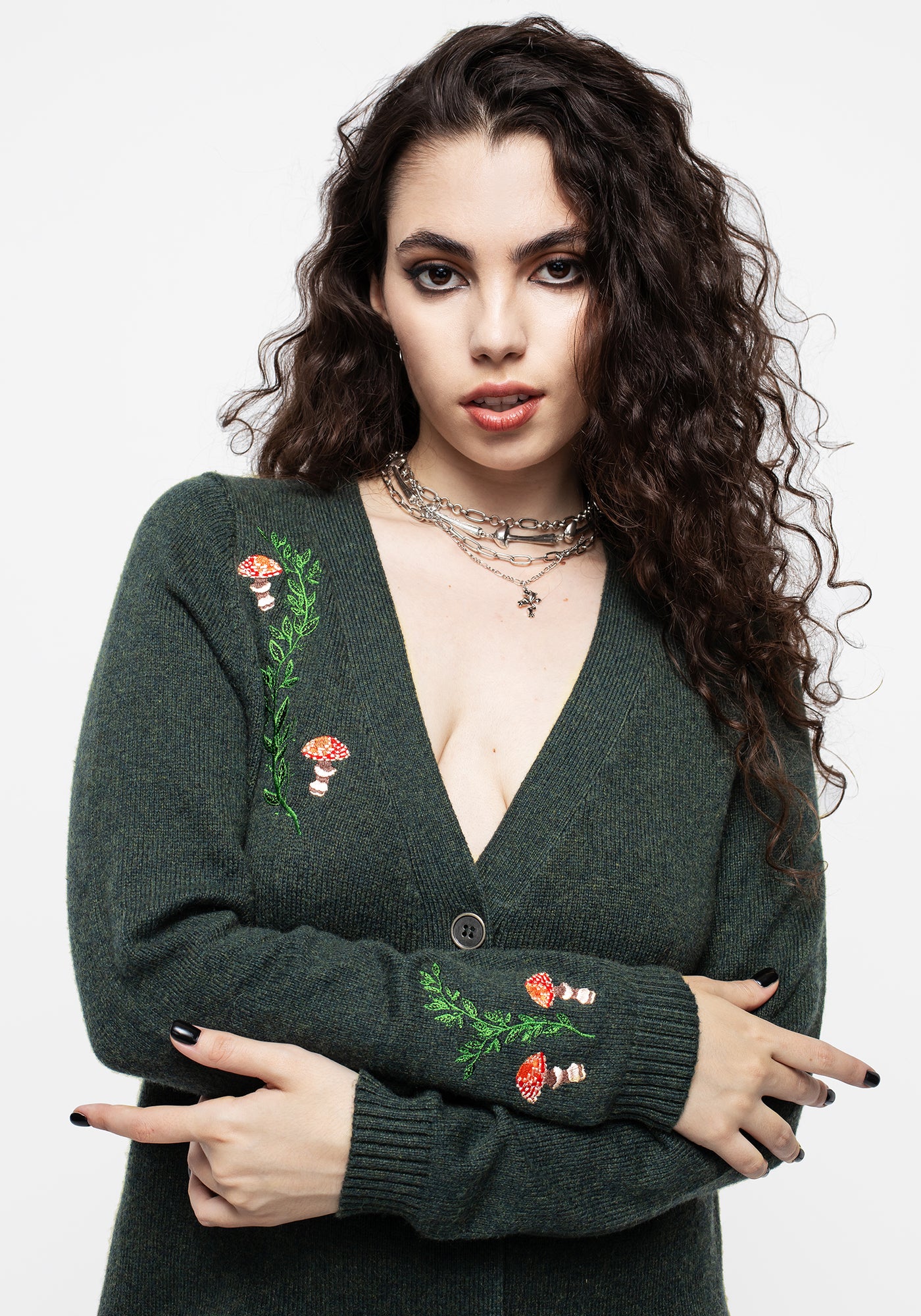 Fable Longline Cardigan | Disturbia - Shop Women's Gothic