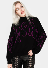 Blaze Sweater - Purple