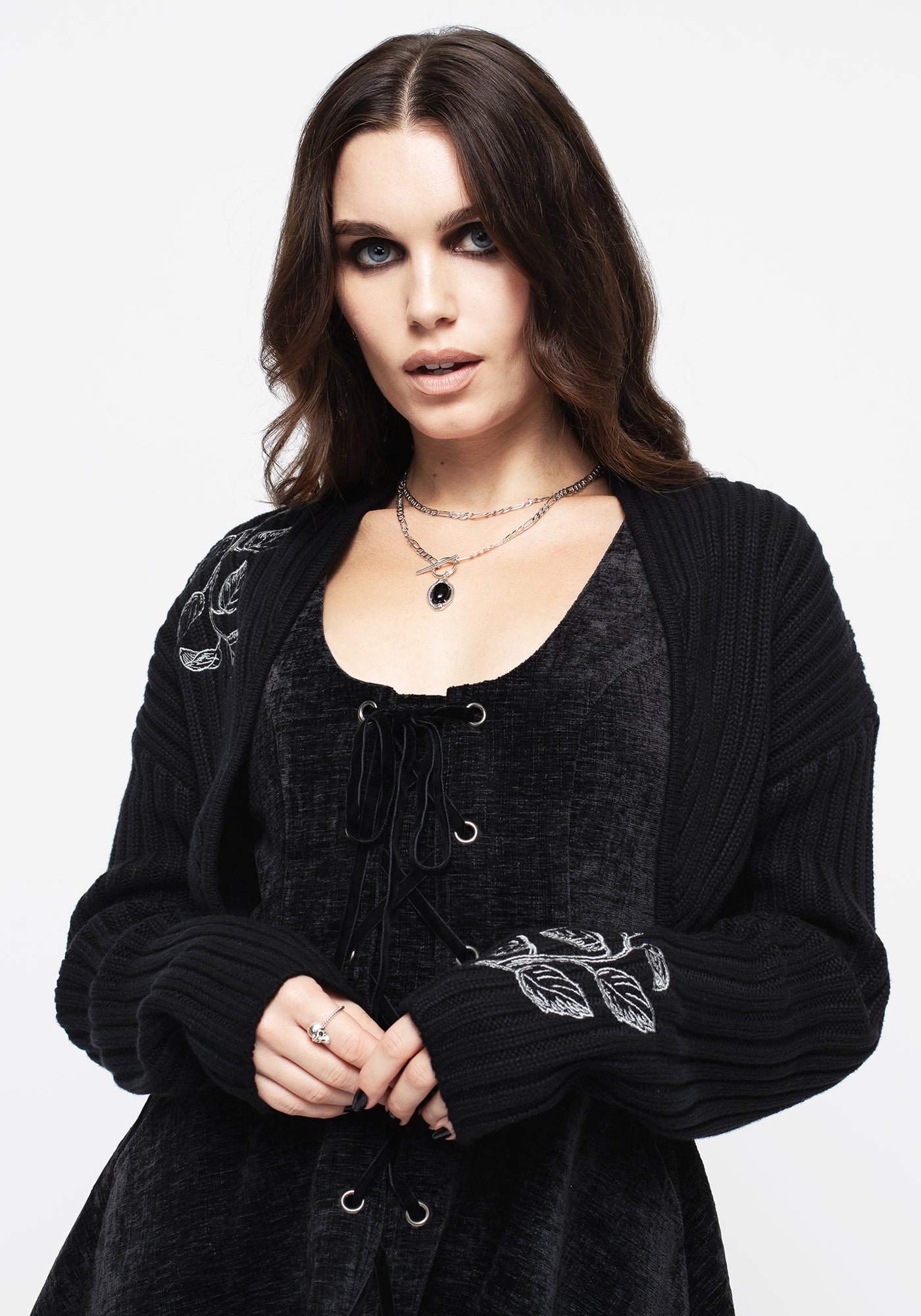 Amalthea Embroidered Bolero | Disturbia - Shop Women's Gothic