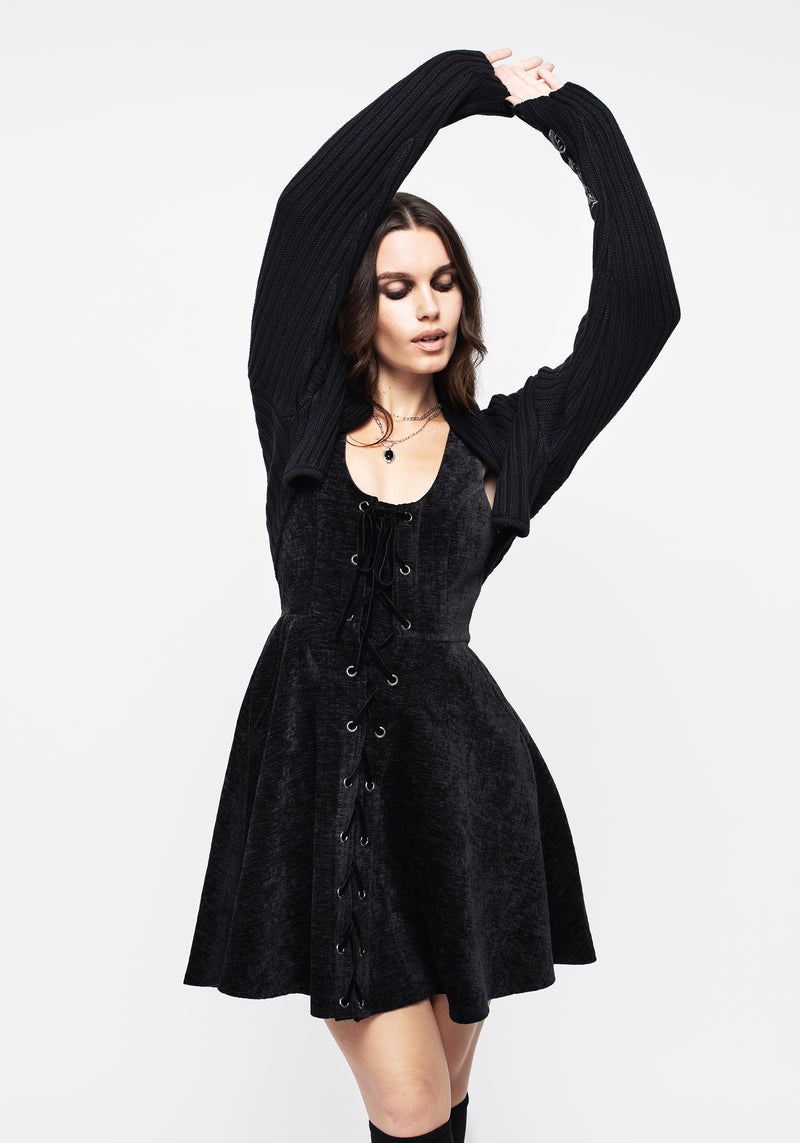 Amalthea Embroidered Bolero | Disturbia - Shop Women's Gothic, Alternative & Dark Romantic Fashion, Accessories & Homeware Amalthea Embroidered Bolero | Disturbia - Shop Women's Gothic, Alternative & Dark Romantic Fashion, Accessories & Homeware