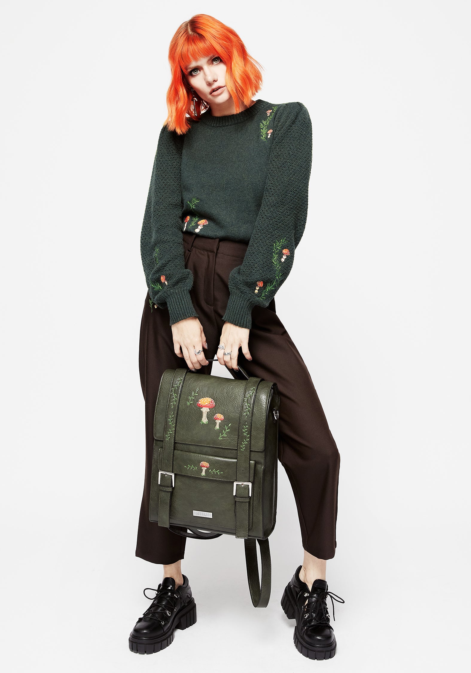 Fable Satchel in Juniper | Disturbia - Shop Women's Gothic