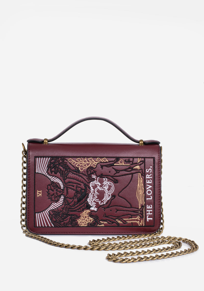 Lovers Embroidered Crossbody Clutch Bag | Disturbia - Shop Women's