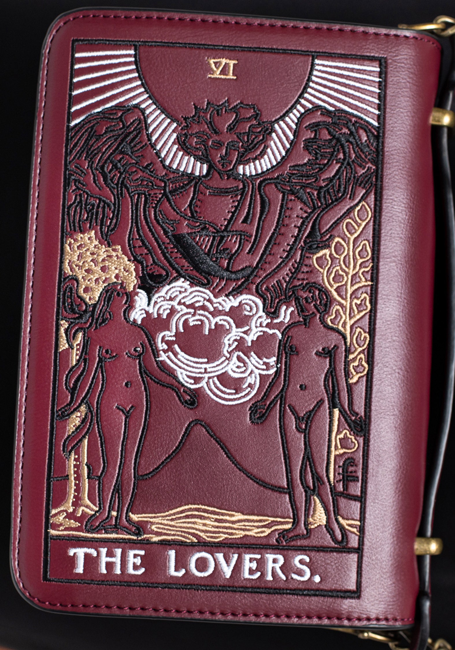 Lovers Embroidered Crossbody Clutch Bag | Disturbia - Shop Women's
