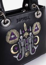 Salacia Embroidered Mini Handbag