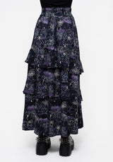 Hawthorn Frill Tiered Maxi Skirt