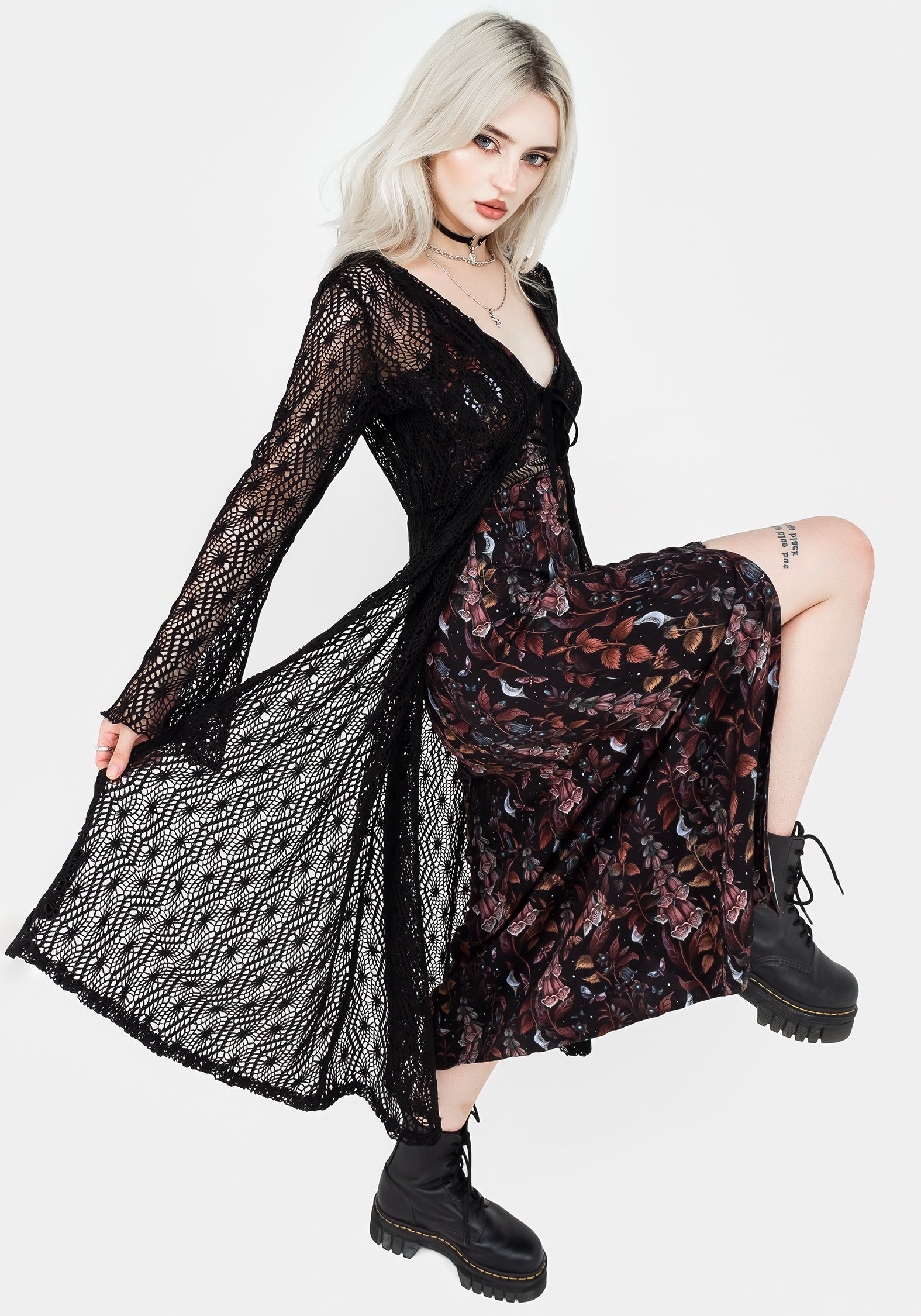 Foxglove Midaxi Cami Dress | Disturbia - Shop Women's Gothic