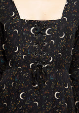 Sickle Moon Corset Midi Dress