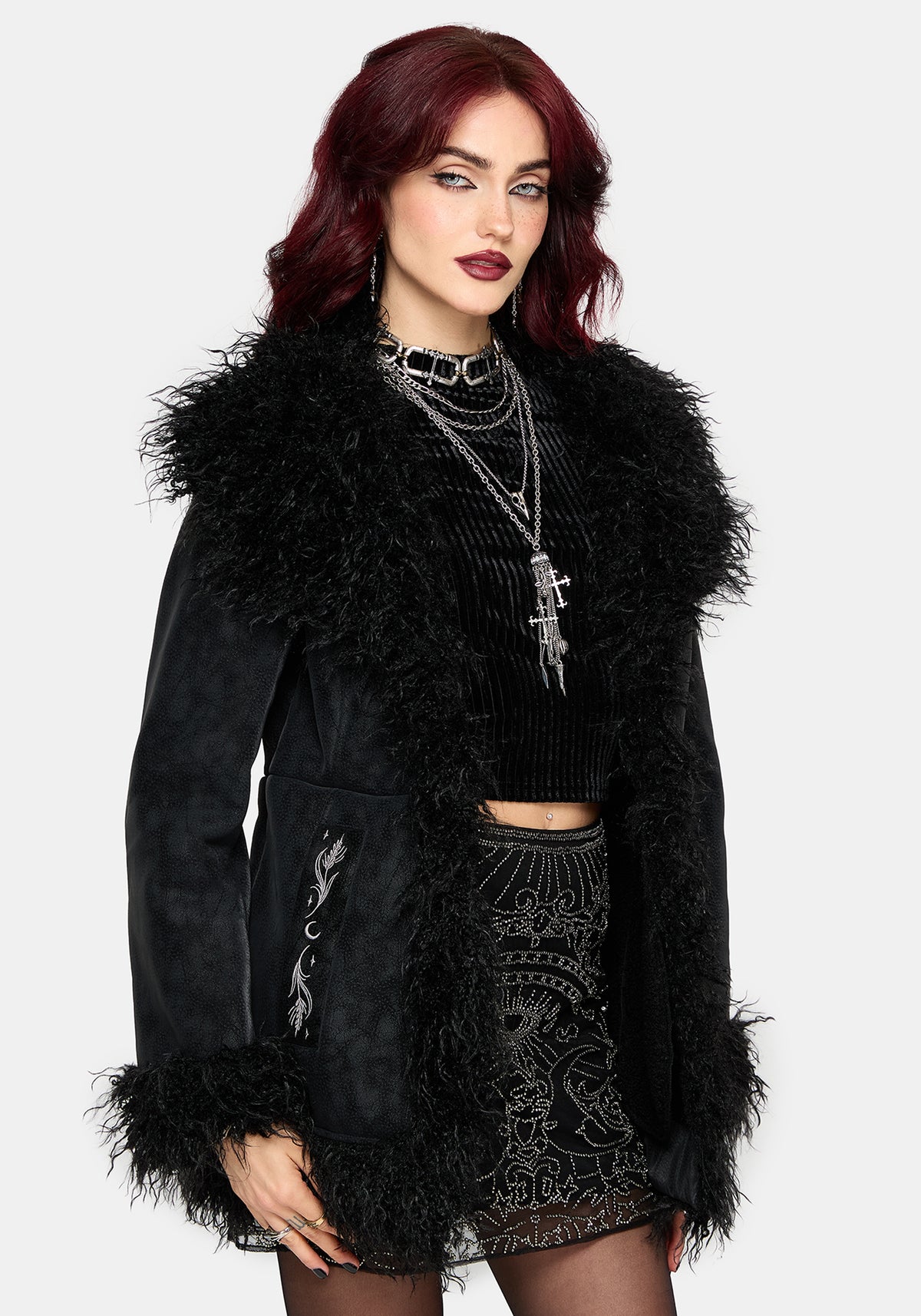 Ygritte Faux Fur Coat US 2