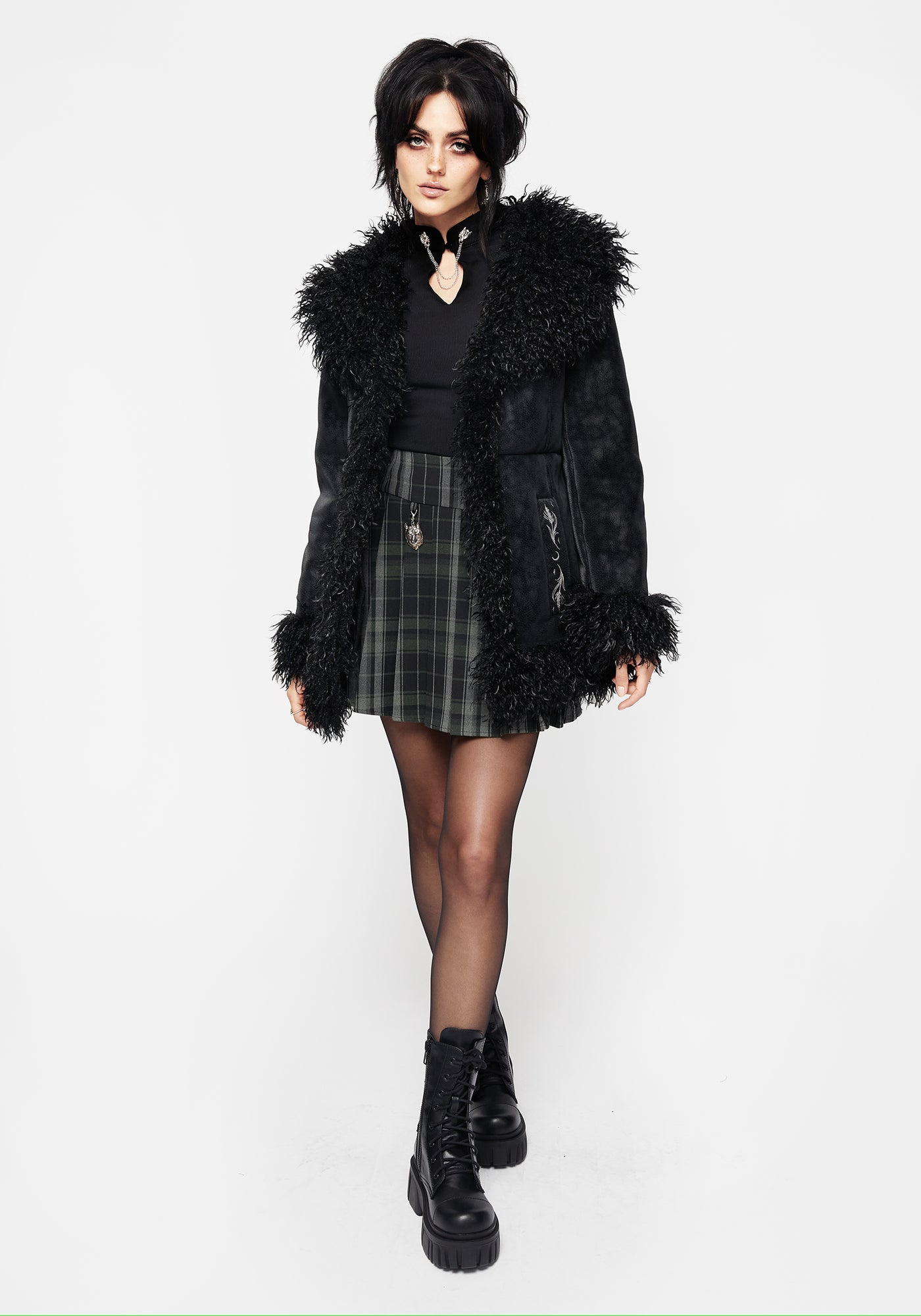 Ygritte Faux Fur Coat | Disturbia - Shop Women's Gothic