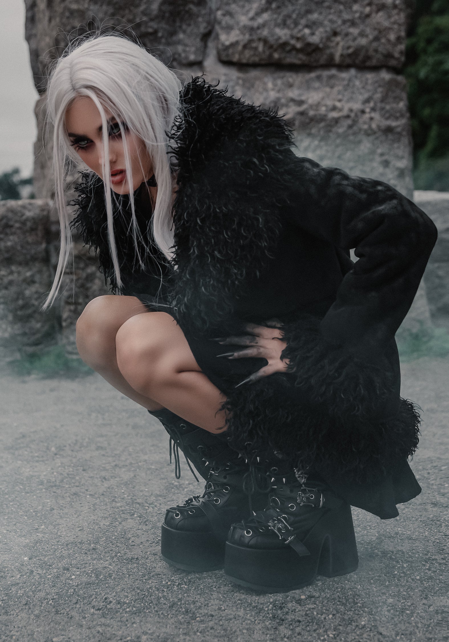 Ygritte Faux Fur Coat | Disturbia - Shop Women's Gothic