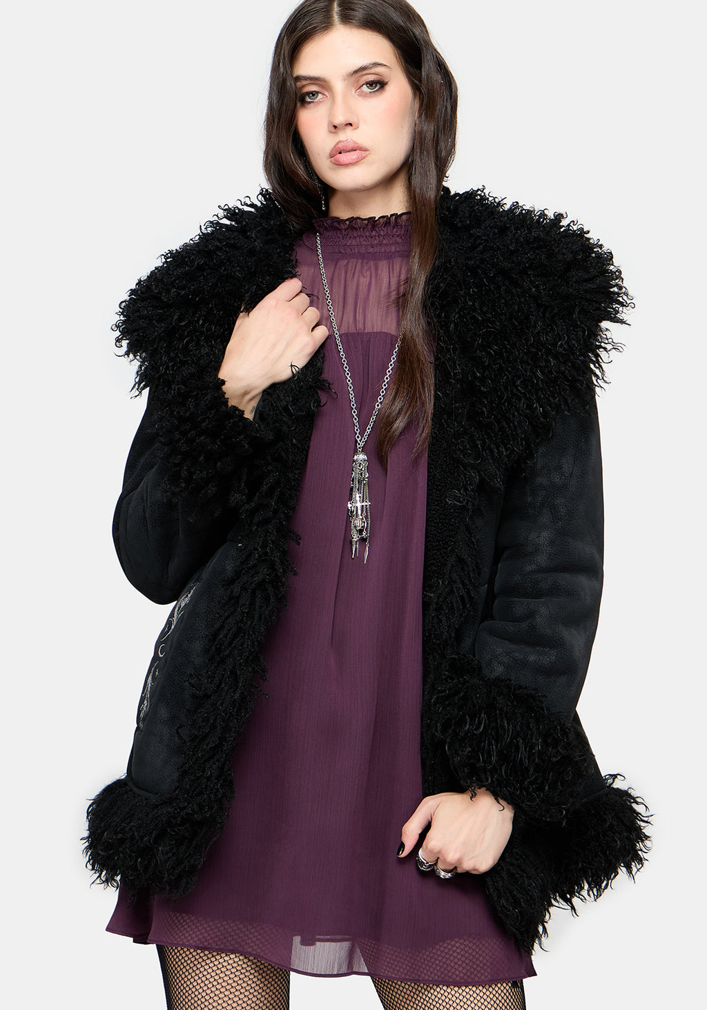 Ygritte Faux Fur Coat | Disturbia - Shop Women's Gothic