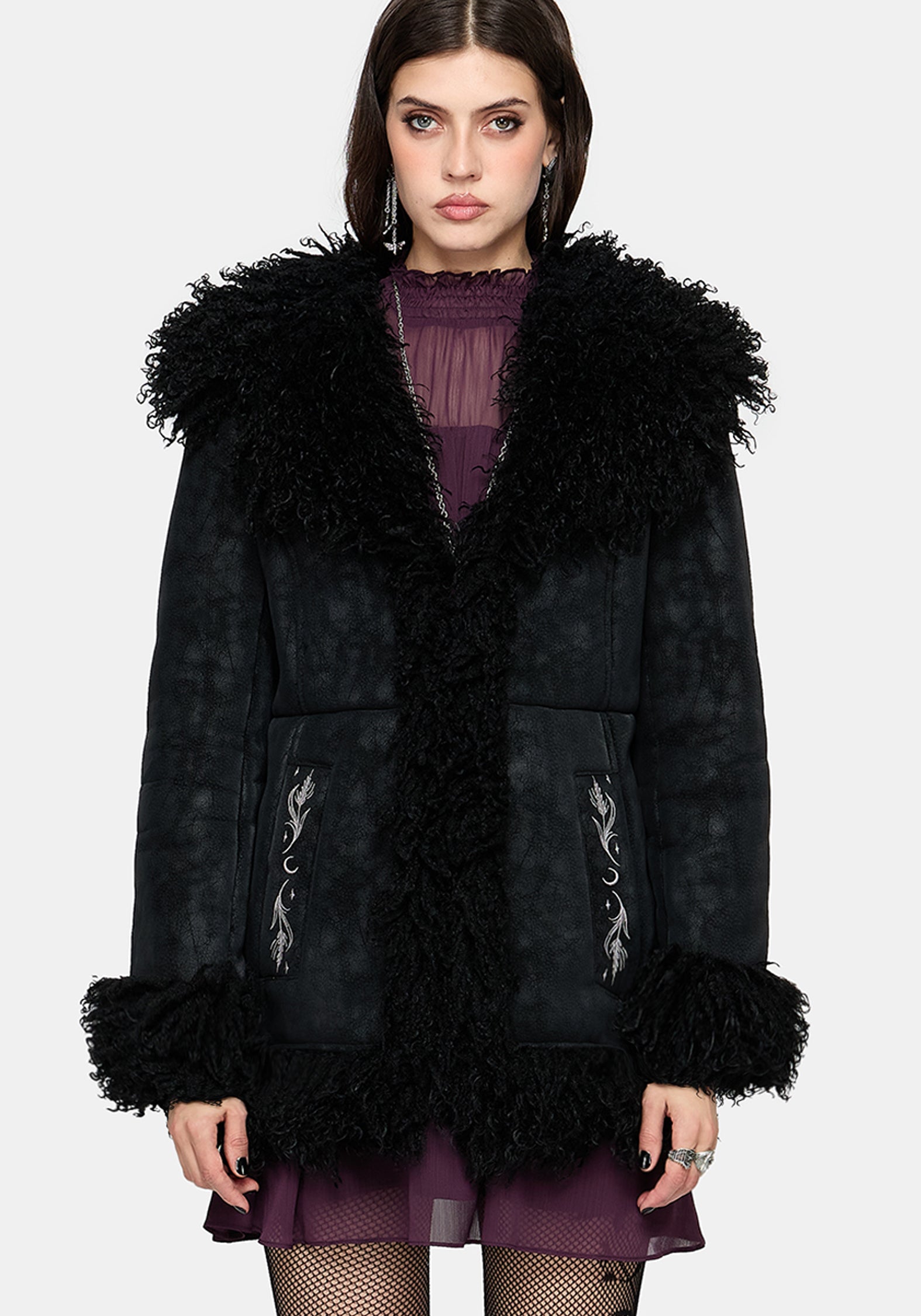 Ygritte Faux Fur Coat | Disturbia - Shop Women's Gothic