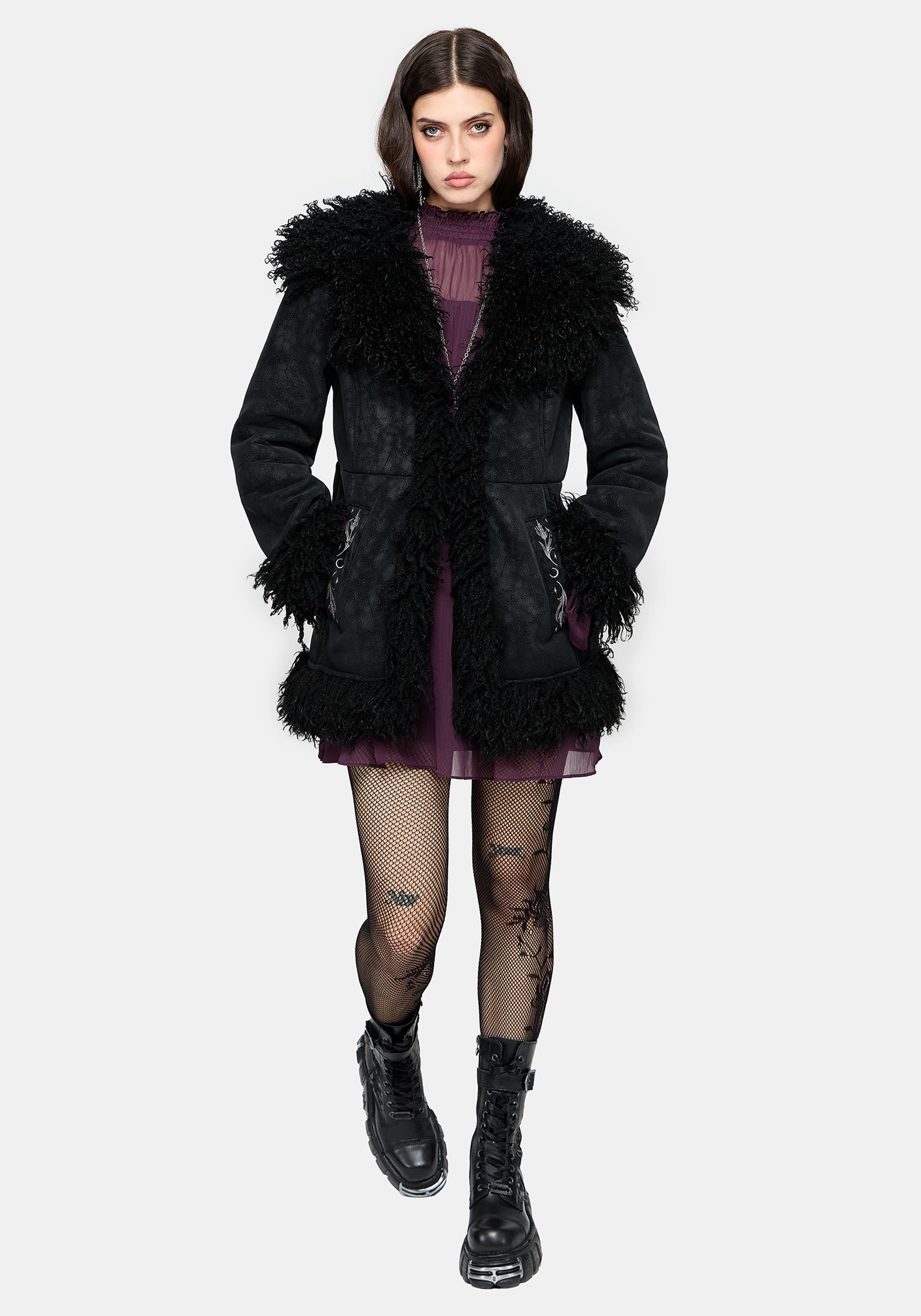 Ygritte Faux Fur Coat | Disturbia - Shop Women's Gothic