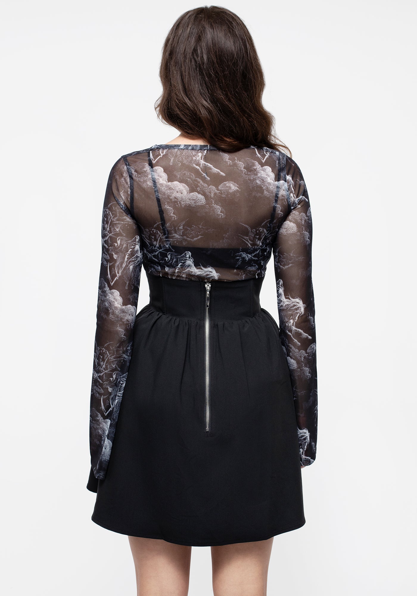 Esther Underbust Mini Dress | Disturbia - Shop Women's Gothic, Alternative  & Dark Romantic Fashion, Accessories & Homeware