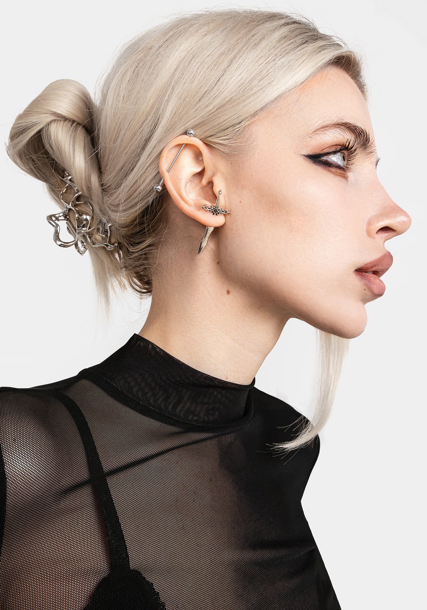 Harpe Dagger Earrings | Disturbia - Shop Women's Gothic