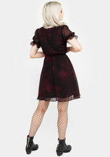 Vesta Chiffon Ruffle Mini Dress