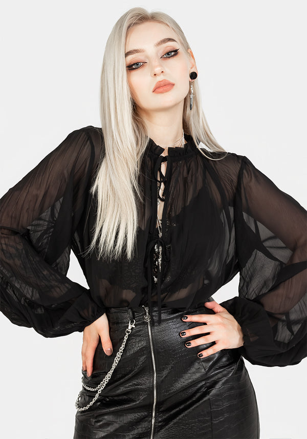 Nova Mesh Long Sleeve Tie Dye Maxi Dress