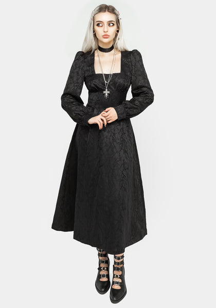 Rosamund Bishop Sleeve Midaxi Dress | Disturbia - Shop Women's