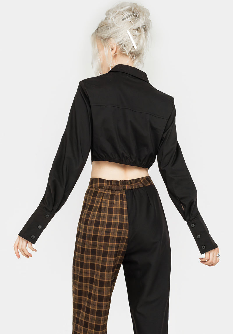 Hickory Check Tailored Trousers