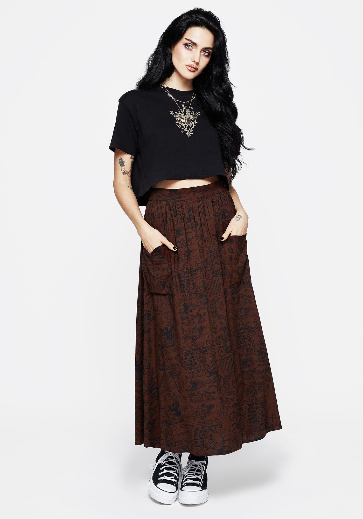 AW24BO870DAEMONOLOGIEWOODCUTPR